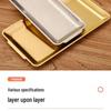 Korean Style 304 Stainless Steel Gold Square Grill & Serving Plate