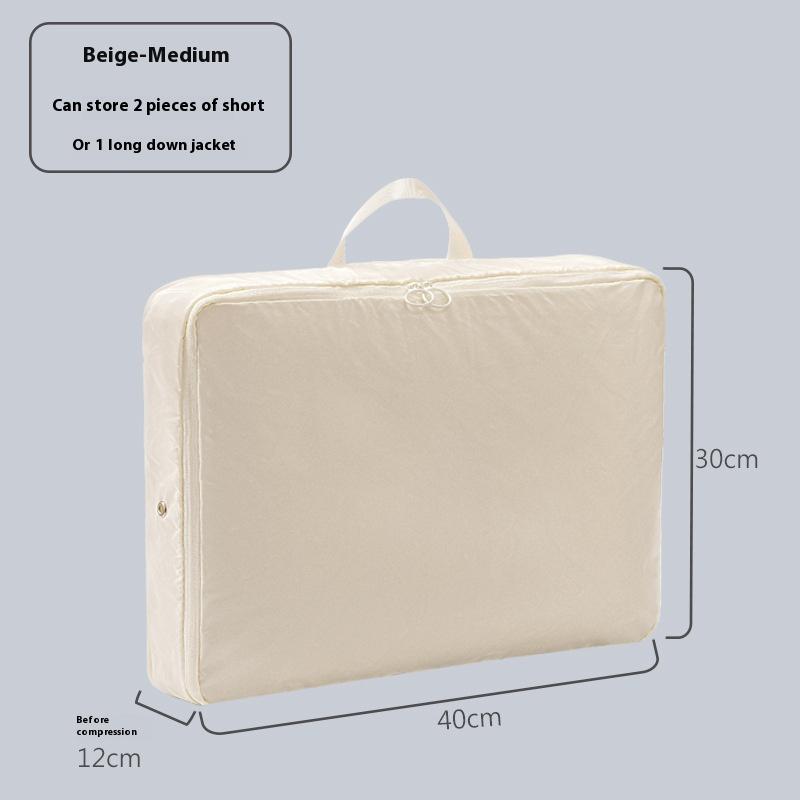 Travel Compression Packing Cubes Storage Bags for Down Jacket Travel Supplies Large Capacity Travle Bag for Down Cotton Quilt