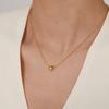 Fashion Temperament Commuting Style Necklace Made Of Stainless Steel Niche Simple Versatile Plated With Gold Heart Collarbone Chain