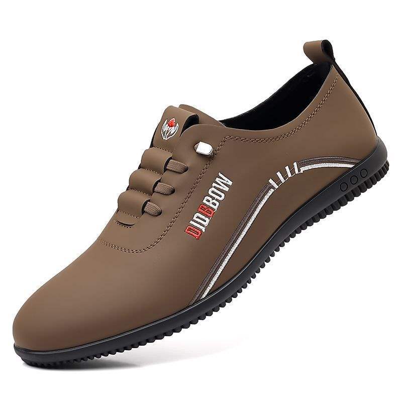 

Soft sole soft face shoes leather shoes breathable pedal leather shoes 44