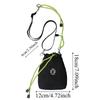 Fluorescent Color Strap Male Crossbody Bag Nylon Mobile Phone Bag  Office Worker