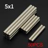 Aimant Puissant en Néodyme 5x1mm N35 NdfeB Aimants Magnétiques Permanents Rond Super Forts Aimants de Frigo Bricolage