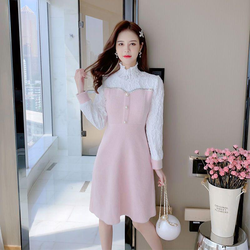 2025 Autumn/Winter Petite Korean Mid-Length Wool Coat