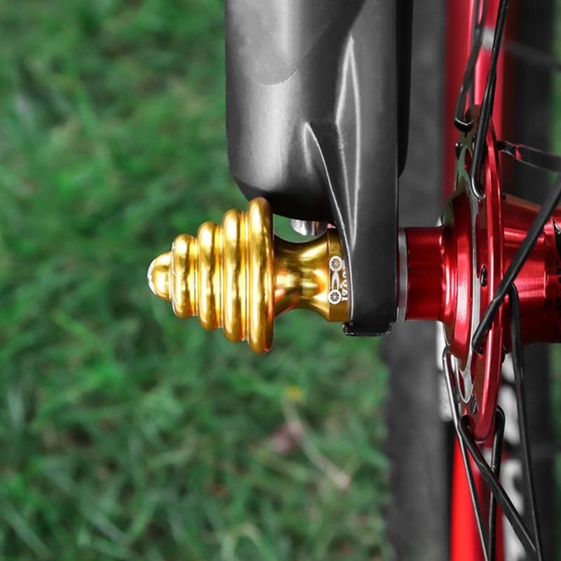 Bicycle Rear Wheel Hub Nut Lock Screw Aluminum Alloys Road Bicycle Hub Screw Bicycle Wheel Hub Axles Nut Replacement