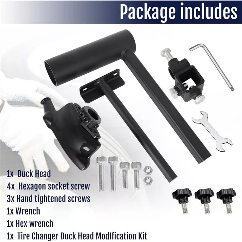 A16P-Manual Tire Changer Duck Head Modification Welded Kit Tire Changer Machine Tool Compatible With Most Car Wheels