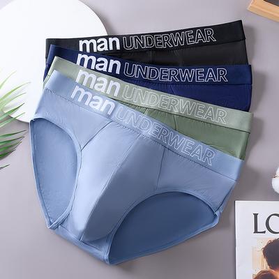 Herren-Unterhosen in großen Größen, weiche Unterwäsche, atmungsaktive Slips, Schlüpfer, Unterhosen, 2XL-4XL