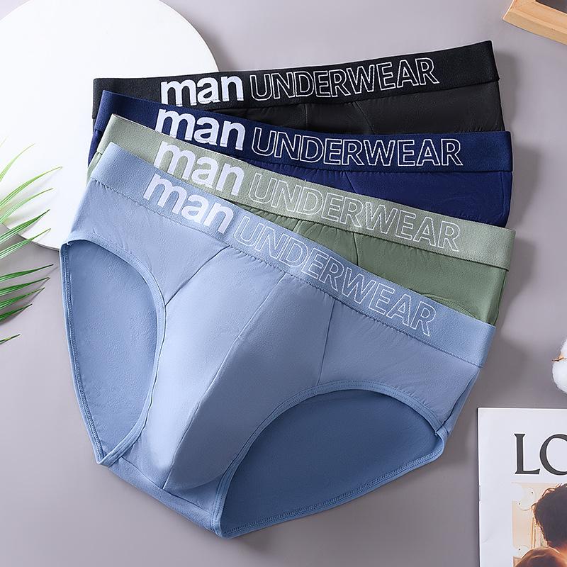 Big Size Man Panties Men's Undies Soft Underwear Breathable Briefs Knickers Underpants 2XL-4XL