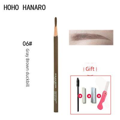 Good Wooden Hard Core Natural Nude Makeup Non-Decolorizing Eyebrow Pencil