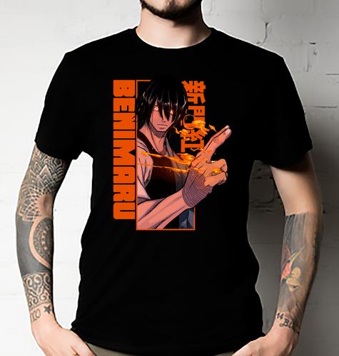 Benimaru T-Shirt Shinmon Fire Force Classic TEE Unisex ALL SIZES S разноцветный