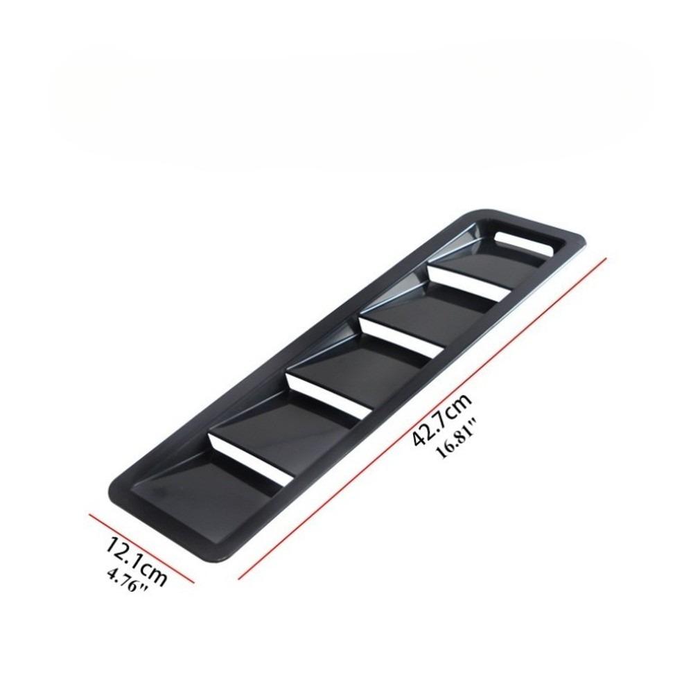 Car Engine Hood Intake Panel ABS Heat Dissipation Vents for Universal Car Modification Supplies