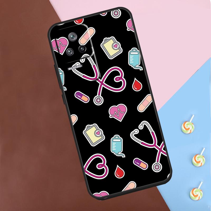 

Medical Medicine Case For Xiaomi 13T Pro 14 12T 11T 12 13 Lite POCO F5 X3 X4 X5 X6 Pro M6 F3 F4 M5s Cover Xiaomi 13T (13T Pro)