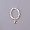 Doll Necklaces, Elegant Sweet 26 Letters Pearl Necklace Cute Doll Accessories For 10.5Cm 4.0 Mini Doll Chain Jewelry & Outfit