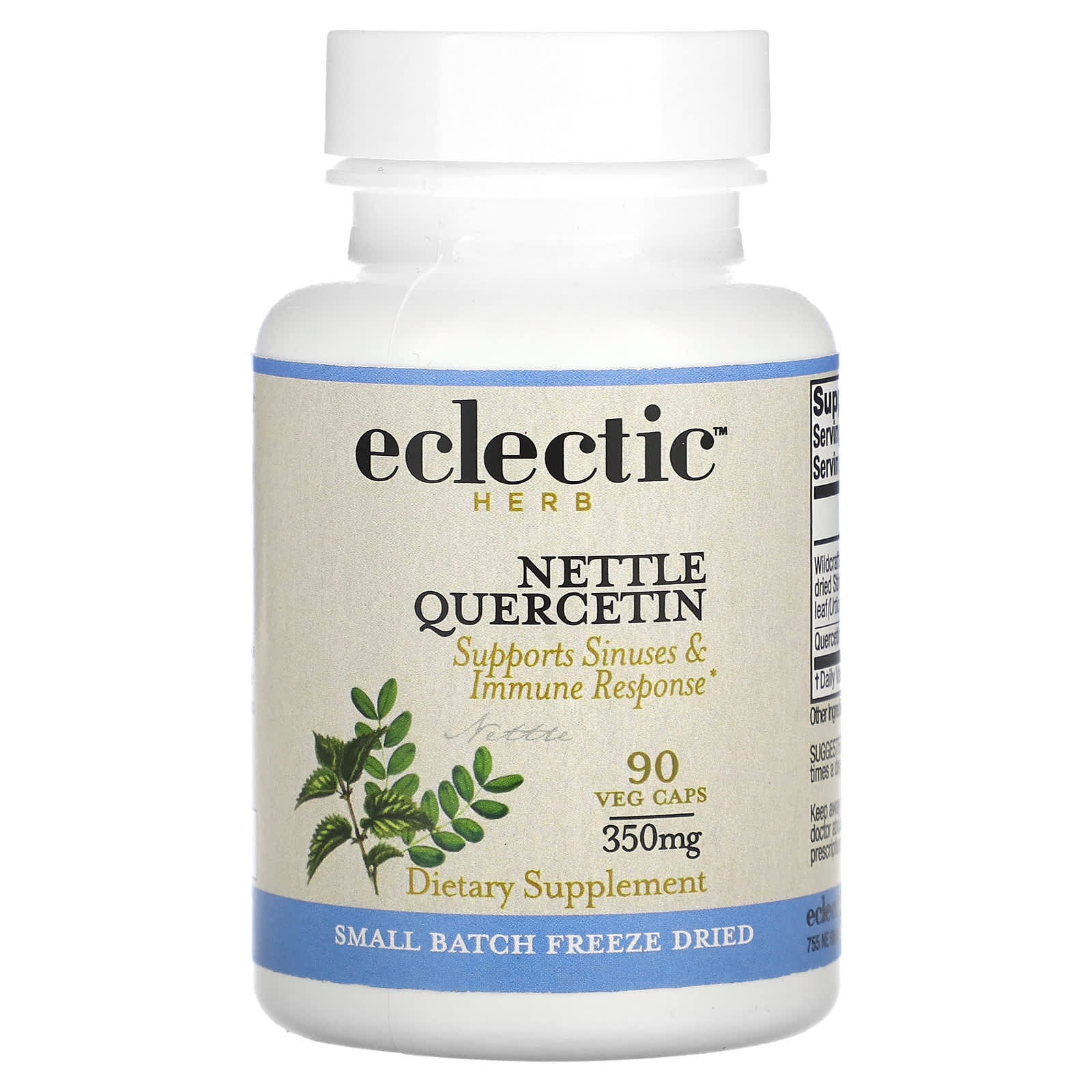 

Nettle Quercetin, 350Mg, 90 Veggie Caps (175Mg per Capsule)