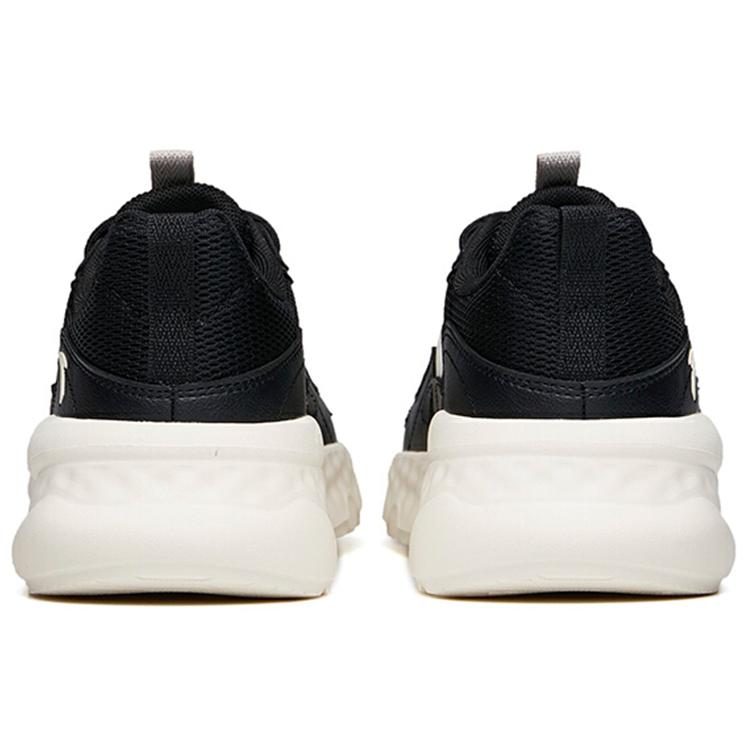 New ANTA Casual Shoes Women's Low top Ivory White/Black 122138862-4