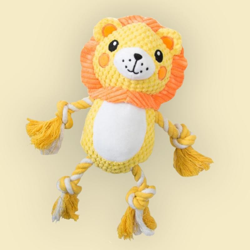 Funny Dog Squeak Toys Puppy Toy Cute Stuffed Chew Toys for Dog Teething Soft Plush Cool Stuffed Dog Toys