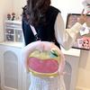 My Little Pony Fluttershy Transparent Bag Plush Backpack Cute Shoulder Casual Kawaii Large Capacity Backpack for Girls Gifts