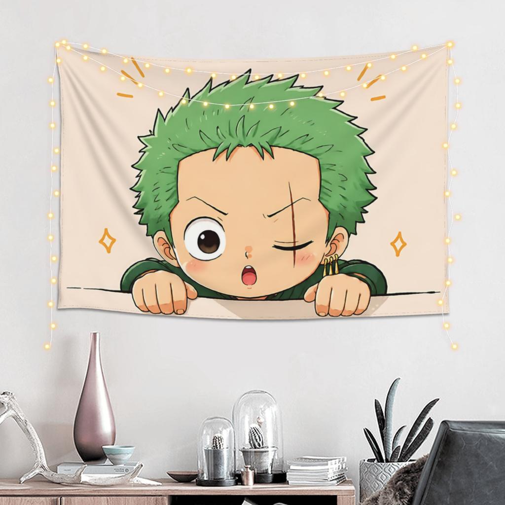 Anime One Pieces Cutecore Tapestry Wall Hanging Blanket Tapestry Home Decor Items Wall Decorations