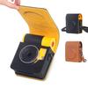 With Shoulder Strap Instant Camera Case PU Leather Anti Scratch Protective Cover Wear Resistant for Kodak Mini Shot 3 Era MS300