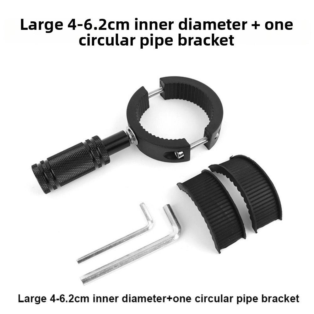 Universal Guard Bumper Adjustable Pipe Clamp New Motorcycle LED Light Mounting Bracket