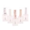 15Ml Empty Frosted Round Nail Polish Bottle With Portable Brush Nail Art Container Glass Nail Oil Bottles Light-Resistant