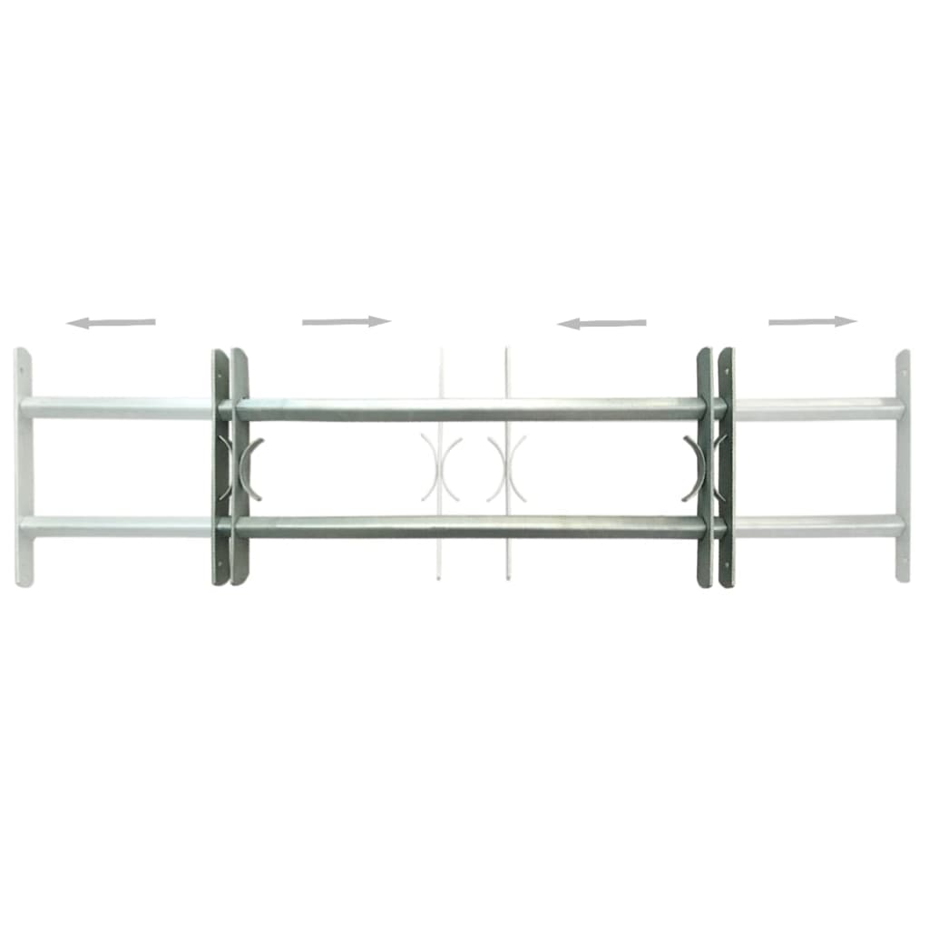 Adjustable Window Grille Set for Windows 2 Pieces 700 1050 mm