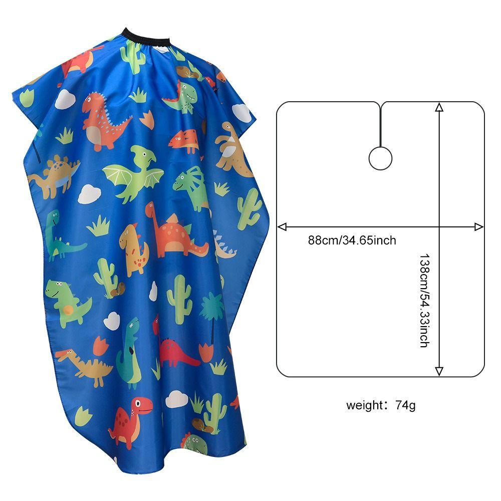 Professional Kids Barber Cape Accessories Durable Cute Hair Cutting Cape Waterproof Hairdressing Salon Cape