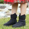 2024 Winter Shoes Women Snow Boots Waterproof Flat Non-slip Women Ankle Boots Fashion Ladies Winter Botas Warm Big Size 42 D031