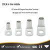 Right Angle 90° Copper Lug Terminal SC90-16-8 Bent Wiring Connector 25-Pack