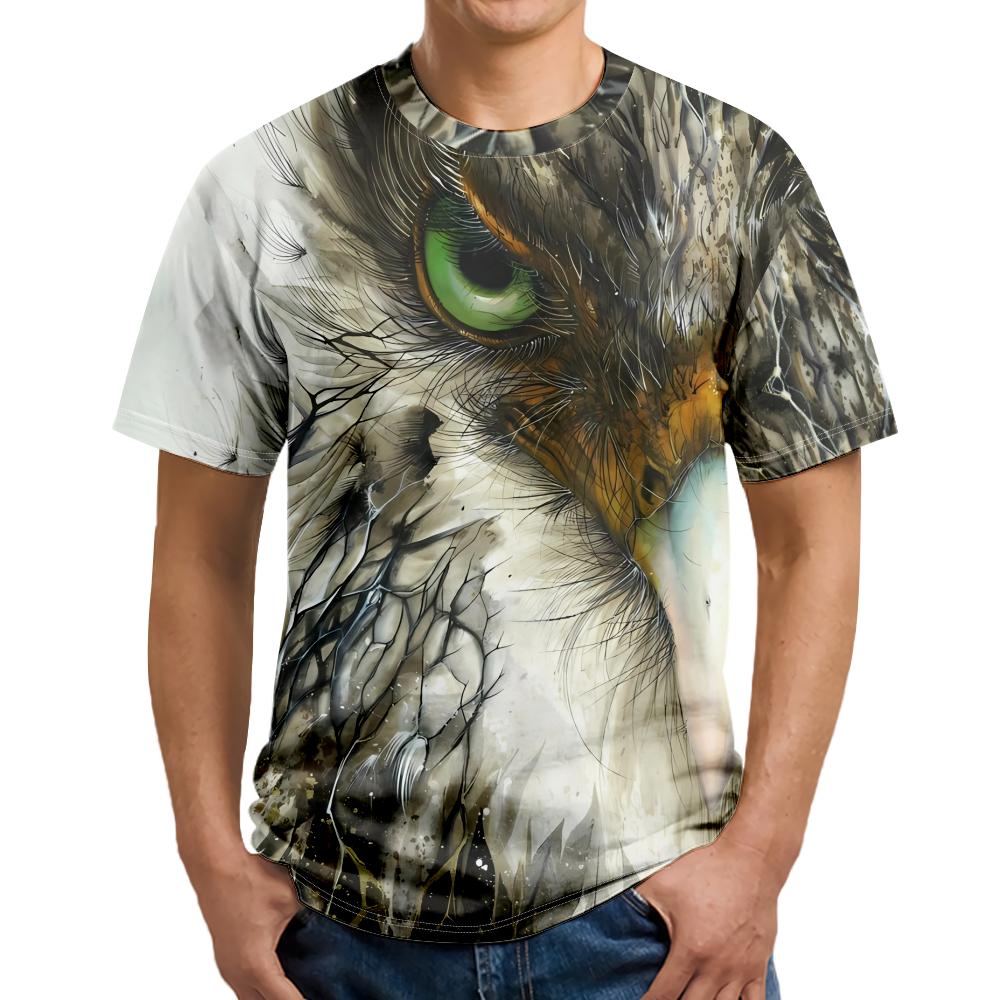 Cool Eagle Men Shirts Regular Men Dad Apparel