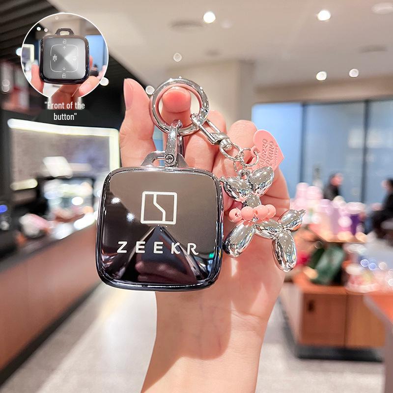 Zeekr 7x Schlüsselanhänger-Abdeckung für Modelle 001/007gt/9x/009/Mix - Premium Autozubehör Schale Schnalle