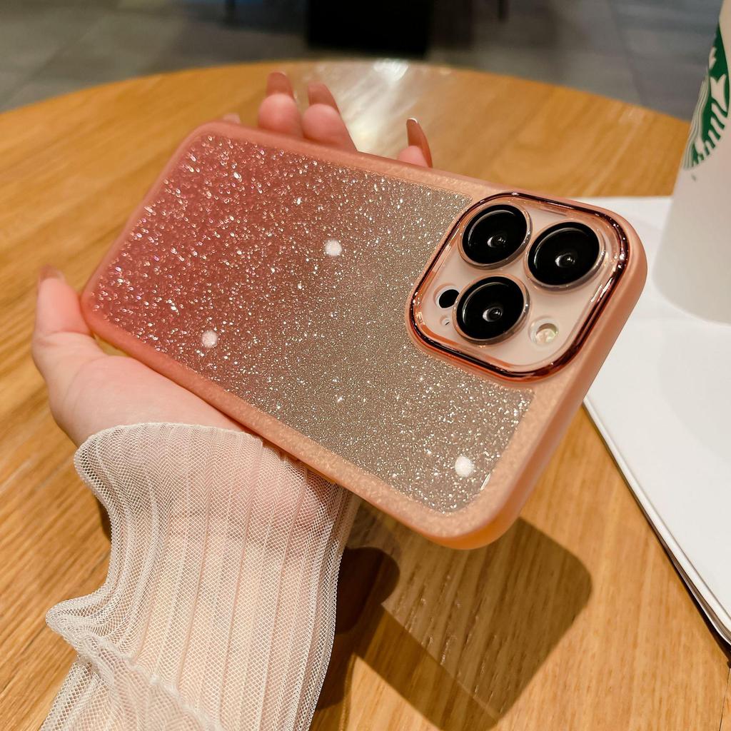 Glory Soft Glitter Phone Case with Lens Protector, Compatible with X9D/X9C/X8B/X9A/X7B