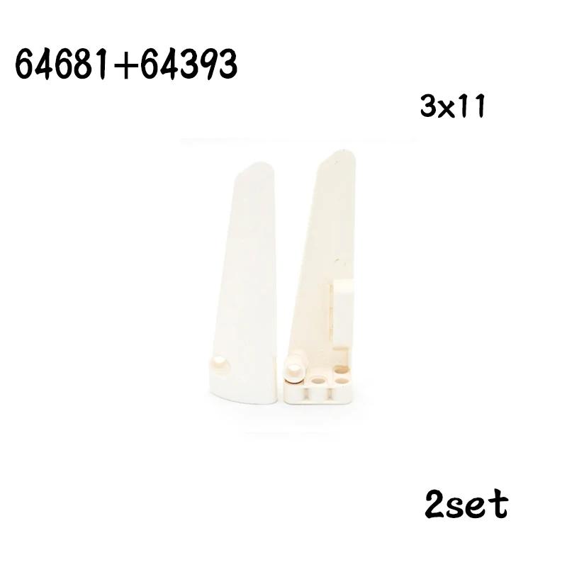 Non-Toxic Technical Parts Flat Panel Plate 1X3X11 Mechanical Building Blocks Car Moc Parts Brick Toy 11954 18944 18945 24116 24119 62531