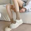 Female Spring and Summer Simple All Kinds of Twist Ballet Wind In The Tube Pile Socks