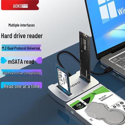 AOKO AM10SL Univerzální dok pro M.2 NVMe/SATA & mSATA SSD/HDD