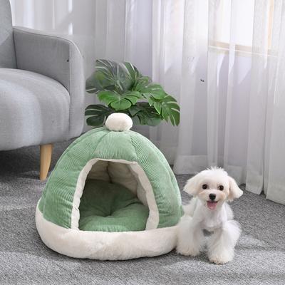 Sombrero Cálido de Invierno  Cama para Gato Semi-cerrada  Cama para Gato Mascota  Caseta Semi-cerrada  Cama para Perro  Caseta Cerrada para Gato
