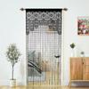 Macrame Lace Door String Curtain Jacquard Partition Curtain  Curtain Decorations