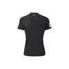Adidas Sport Training Quick-Dry Breathable Round Neck Short Sleeve T-Shirt Women Tops Black GL5530