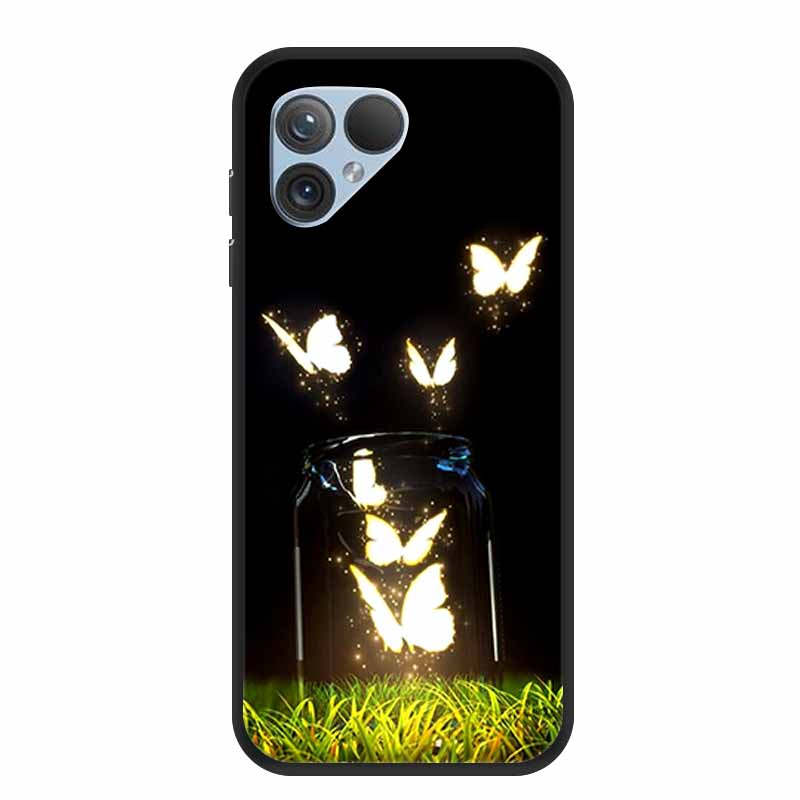 Für Fairphone 5 Hülle 6,46" TPU Tiere Weiches Silikon Stoßfänger Rückseite Handyhüllen für Fairphone5 5G Wolf Cool Schutz Fundas