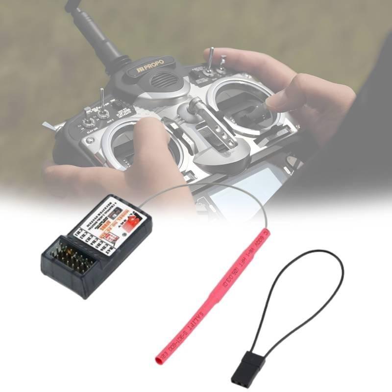 Advanced Flysky Fs-r6b 6-channel 2.4g Receiver For Remote Control Aircraft