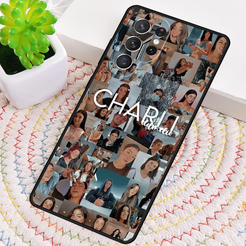 Charli D'amelio Aesthetic Phone Case for Samsung Galaxy Note 10 Pro S26 Ultra S23 S24 FE S25 S21 S22 PLUS Shockproof Cove