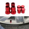 4 Set TR413 Red Car Truck Tire Wheel Tyre Valve Stem Hex Caps with Sleeve Covers Tyre Valve Caps Car Wheel Tire Valve Caps Stem Caps1