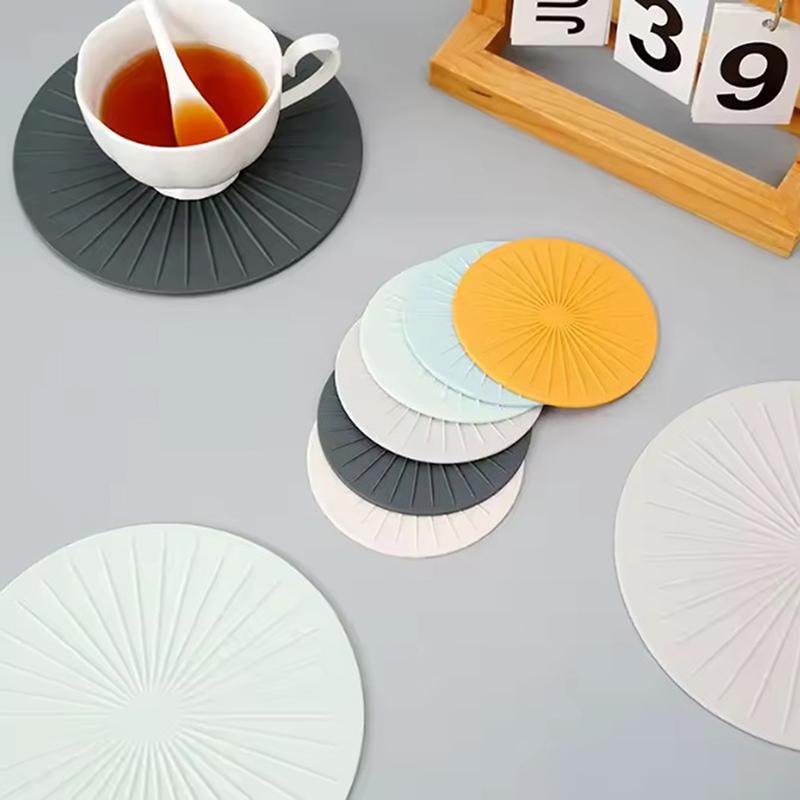 S/L Silicone Coaster Kitchen Table Placemats Heat Resistant Anti-Scalding Mats Decoration Accessories Pad Dining Mat