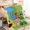 Cute cartoon art Happy T-Tree F-Friends Fliqpy Flannel warm comfort  soft plush blanket for sofa living room bedroom travel gift