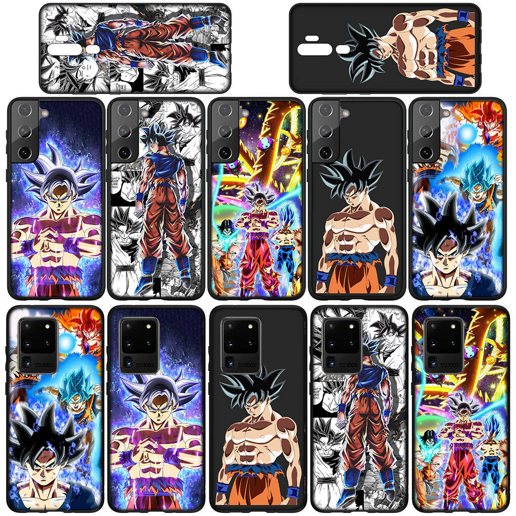 Phone Case for iPhone 17 15 16 Plus Redmi Note 14 12 11 13 Pro Max Huawei P30 P20 Lite OPPO A60 A40 A80 A18 A16 A54 Wallpaper Dragon Ball Z Goku Cover