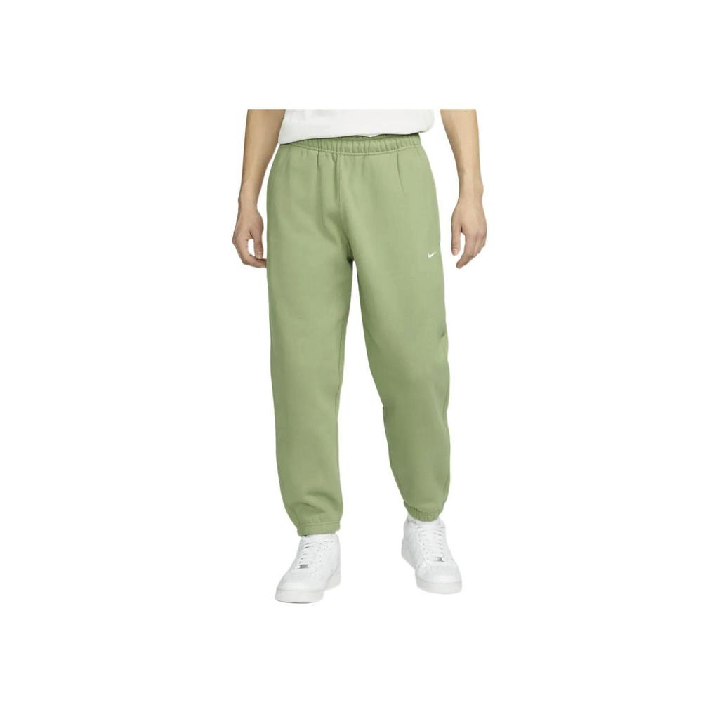 Nike Solid Color Logo Jogger Pants Men Bottoms Light-Green DX1365-386