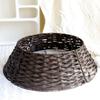Hand-Woven Christmas Tree Skirt Basket Ornament 