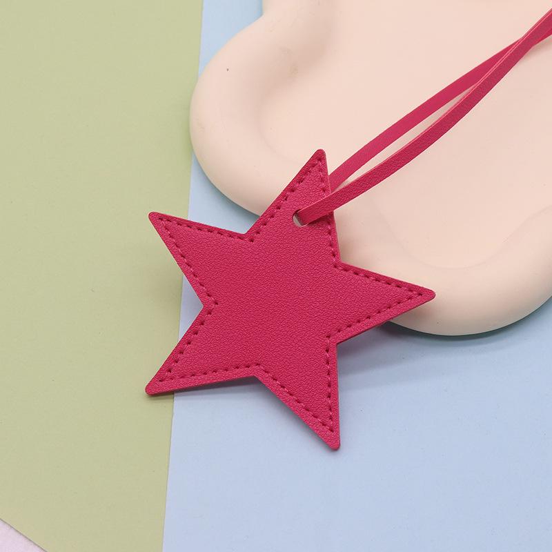 Dachshund Pendant Leather Bag Charm - Cute Cartoon Ornament