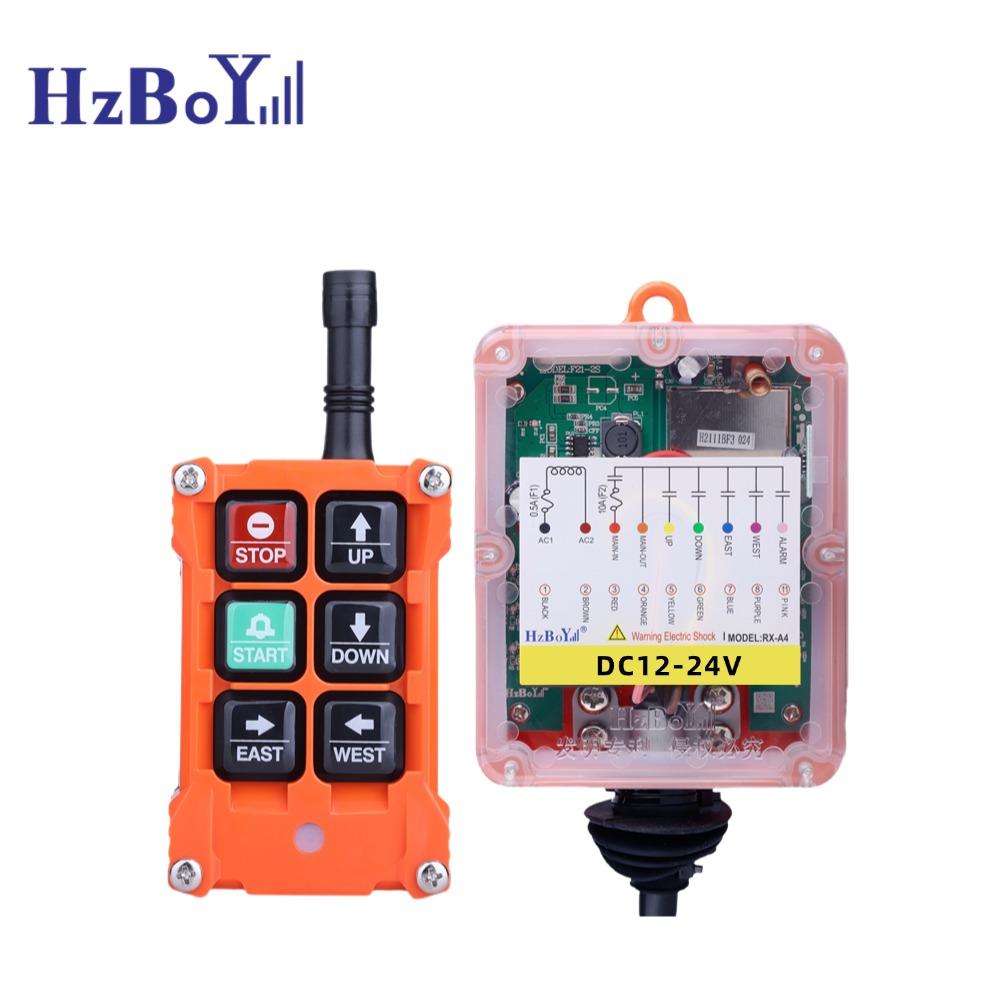 Truck Crane Remote Control Wireless Tail Lift Controller | Industrial Radio Remote Control F21-4S