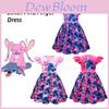 New Arrival Girls' Star Baby Stidi Dress A-line Dress With Flying Sleeves