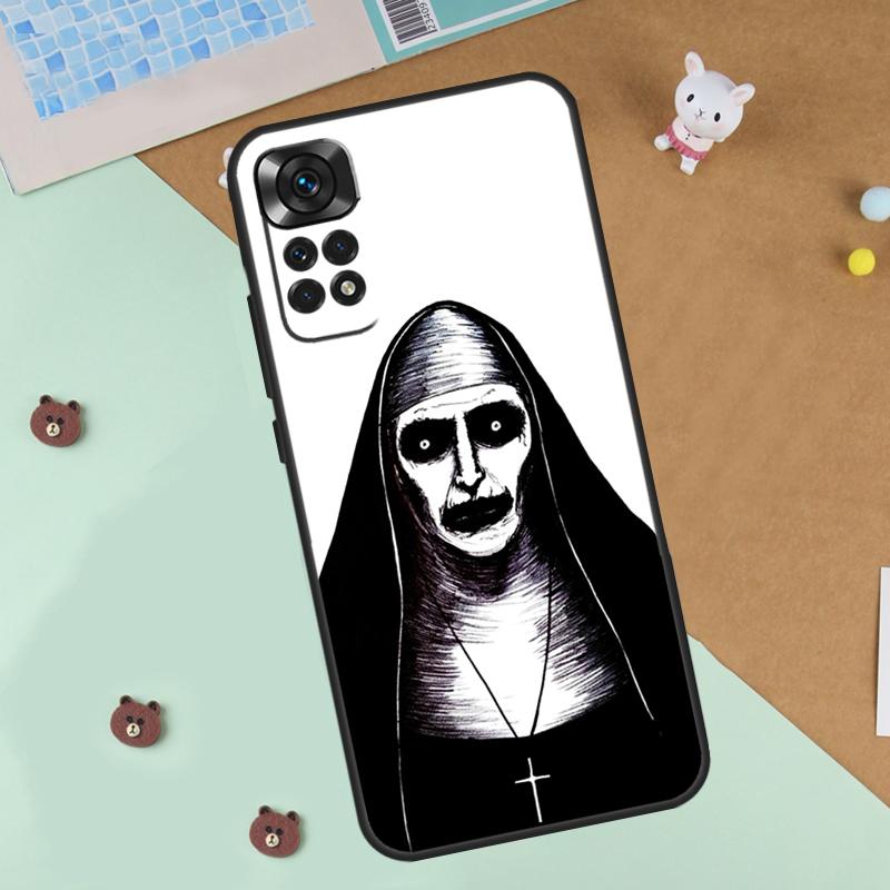 The Nun Valak Horror Case For Xiaomi Redmi Note 14 13 12 9 10 11 Pro 10S 11S 12S Cover For Redmi 13C 10C 12C 14C